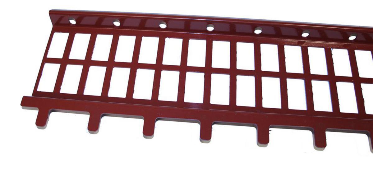 Snörasskydd Profildurk med israstapp, Weland Stål - PROFILDURK/TAPP 1.5M RÖD ( RIS1500 )