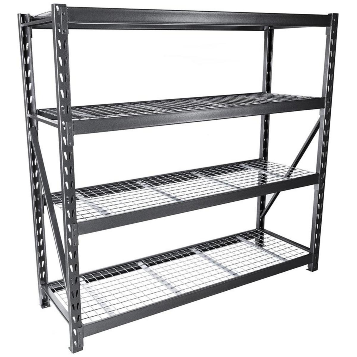 Shelf PELA metal 4 tiers - INDUSTRIAL PELA RACK