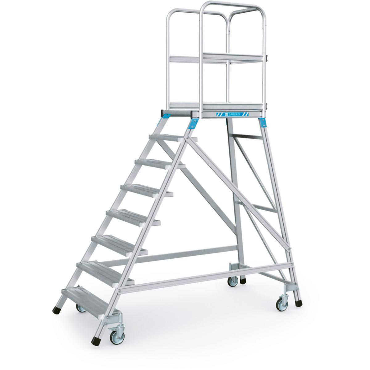 Arbetsplattform Zarges - ARBETSPLATTFORM ZARGES 800X600MM HÖJD 1,92M