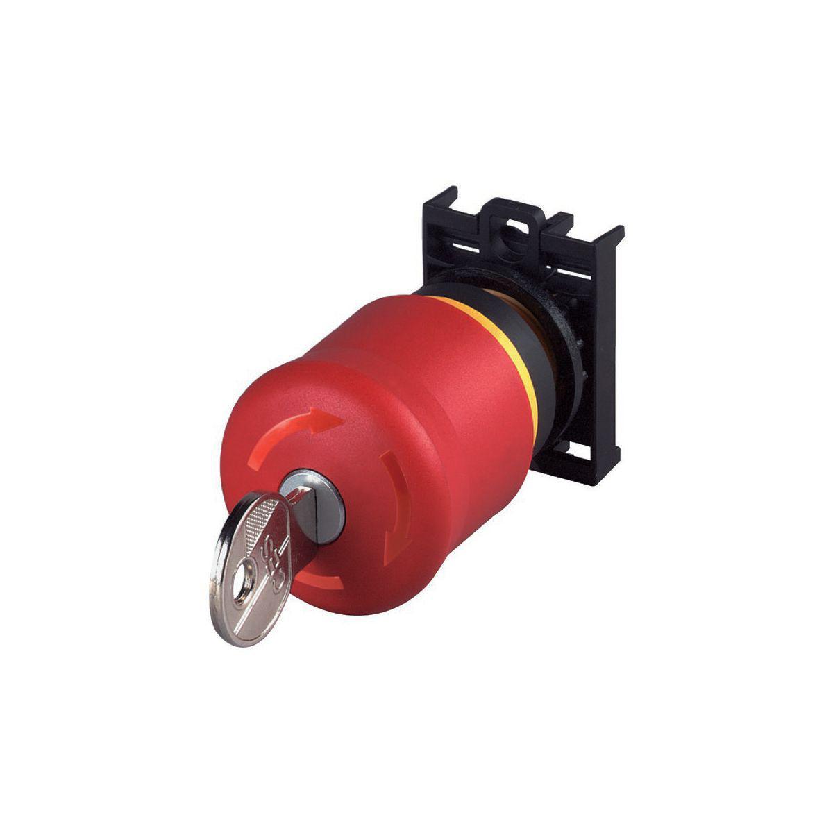 Tryckknapp M22, komplett - KOMP TRYCKKN GRÖN 1NO M22-D-G-X1/K10