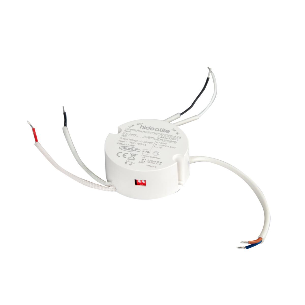 Convert DALI / PUSH, Hide-a-Lite - CONV ROUND DALI/PUSH350/700 9W