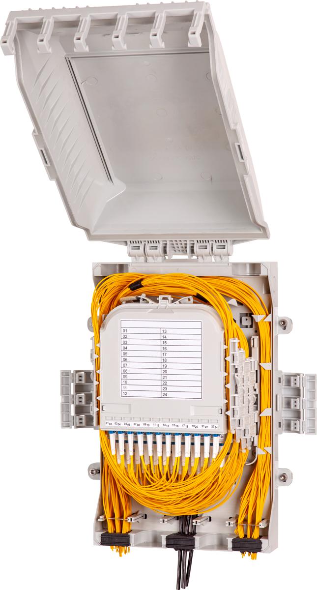 Fiberbox MDB-M A 96/96F IP65, Melbye - FIBERBOX MDB-M A 96/96F IP65