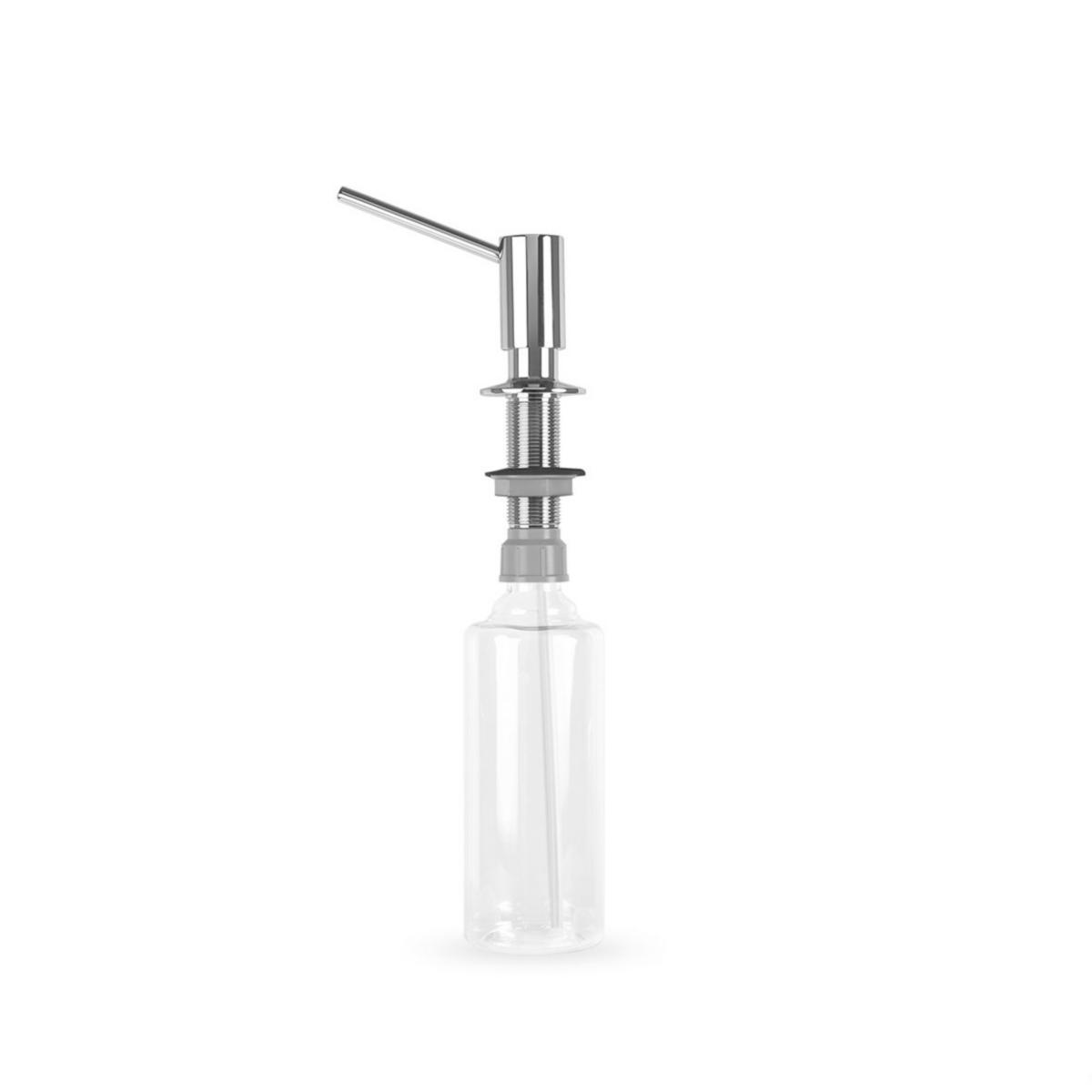 Dishwashing detergent dispenser, Jafo - JAFO DISH SOAP DISPENSER CHROME, F.HOLE 28-47MM.