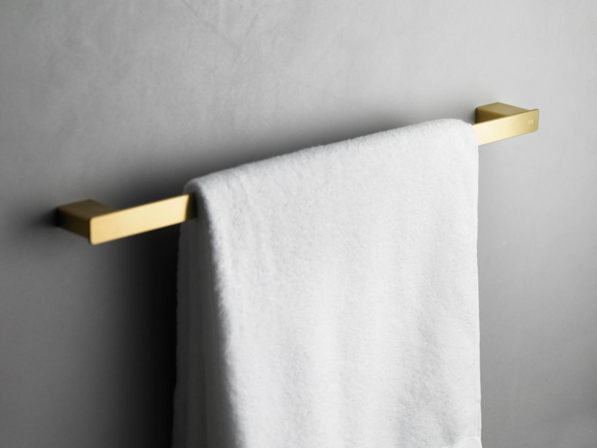 Handduksstång Unidrain, Jafo - UNIDRAIN REFRAME HANDDUKSSTÅNG LIM, MÄSSING
