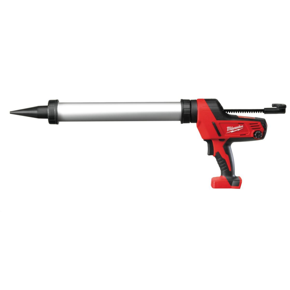 Caulking Gun Milwaukee C18 PCG/600A-0B SOLO - CAULK GUN MILWAUKEE C18 PCG/600A-0B 600ML 18V SOLO