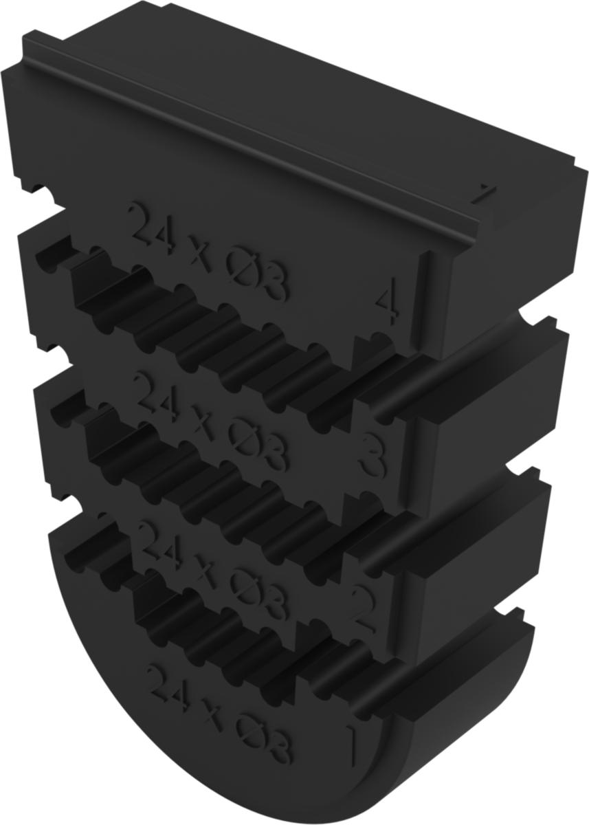 Kabelpackning till fiberbox, Melbye - PACKNING MDB 24X2.2-3.0MM