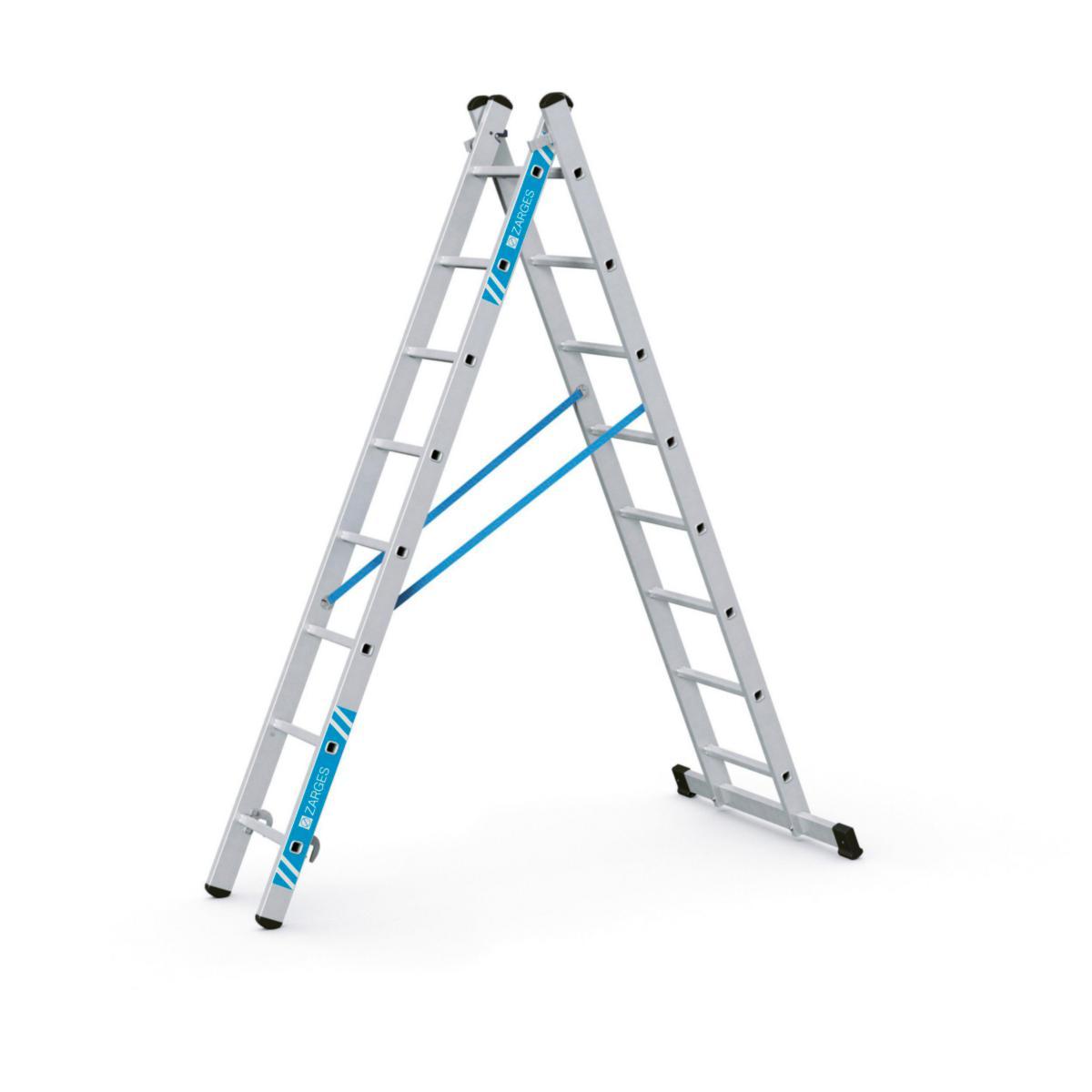 Kombistege Zarges Z300 - KOMBISTEGE ZARGES COMBIMASTER PLUS X 2-DELAD 4.11M 42568
