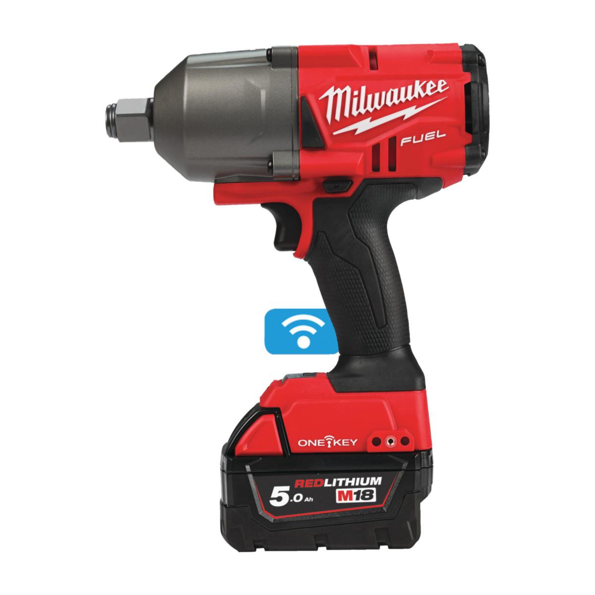 Mutterdragare Milwaukee M18 ONEFHIWF34-502X - MUTTERDRAGARE MILWAUKEE M18 ONEFHIWF34-502X 3/4TUM 2X5.0AH