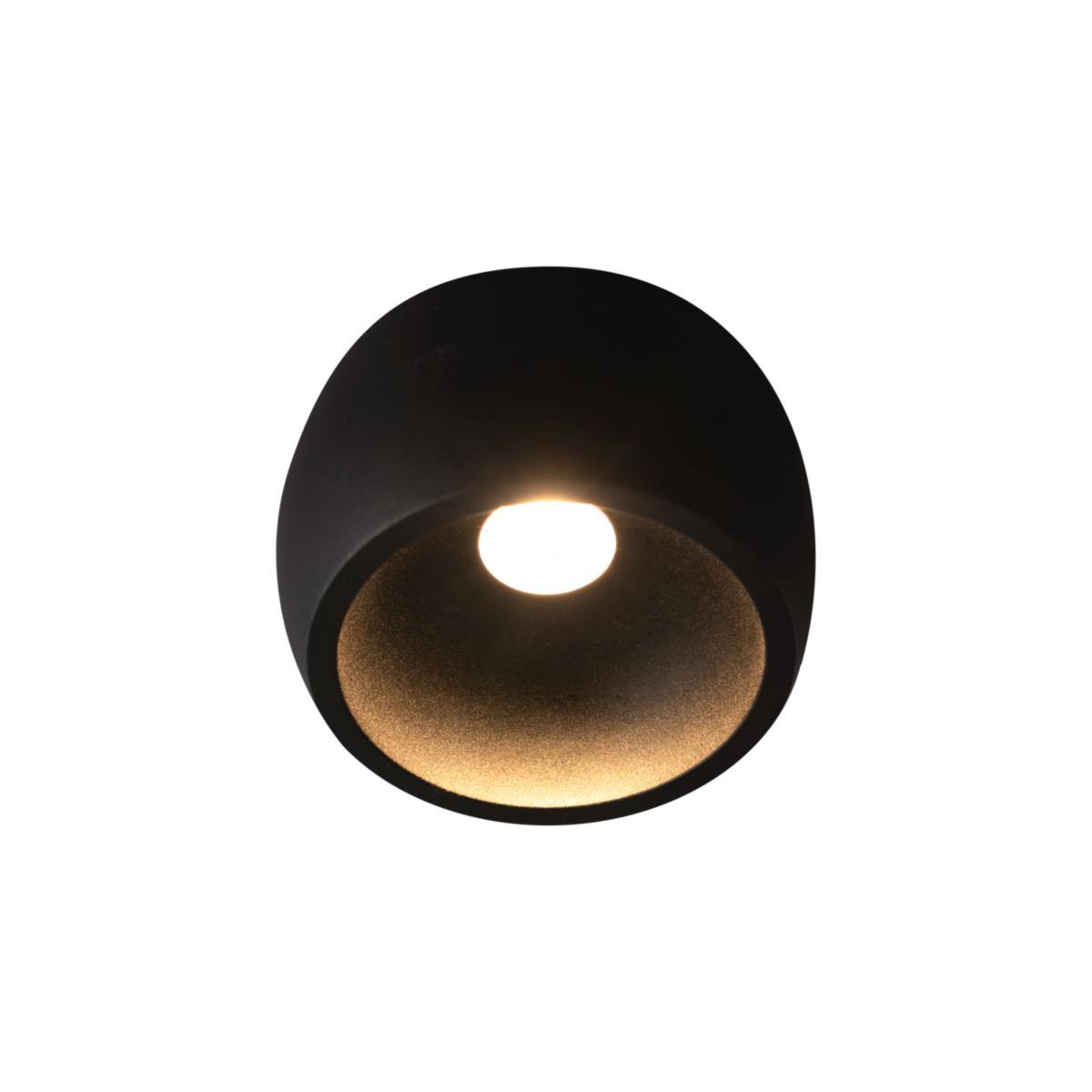 Downlight Globe G2 exterior, Hide a Lite - DL GLOBE G2 SURFACE BL 2700K 36° SPRID GLOBE G2 SURFACE