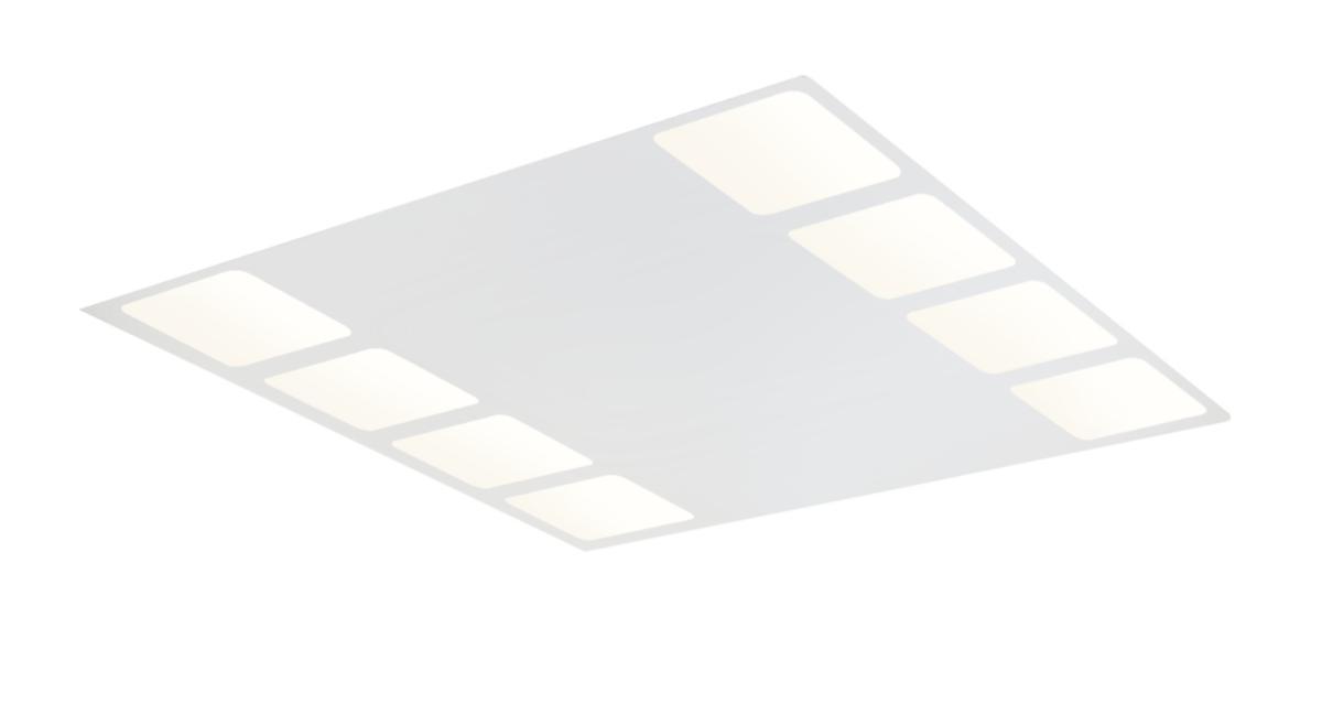 Recessed interior luminaire aVoid, a-collection - LED PNL 3000LM 3000K DALI CF APERTURE