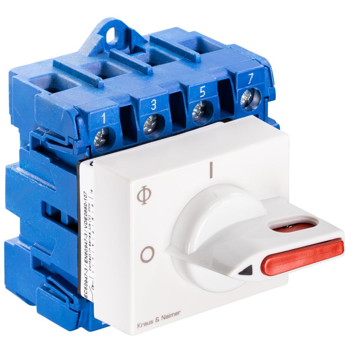 Okapslad PV brytare KGD40 - PV BRYTARE 30A 1000V,1 STRÄNG KGD40.TD104/S-A001.VE2