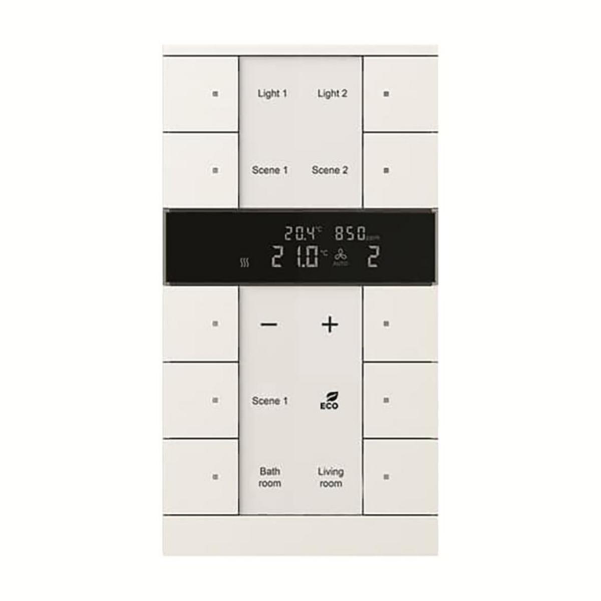 Tryckknapp RTC, CO2 - TRYCKKN 10-P RTC CO2 KNX-884 SBC/U10.0.1-884