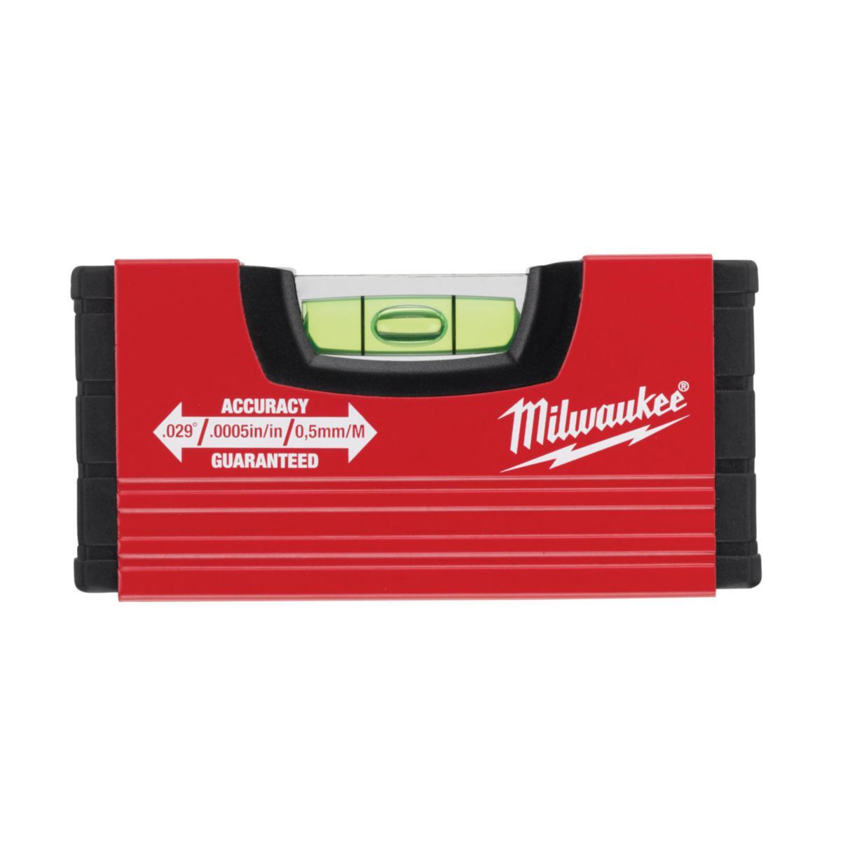Vattenpass Milwaukee Mini - VATTENPASS MILWAUKEE MINI 10CM CD