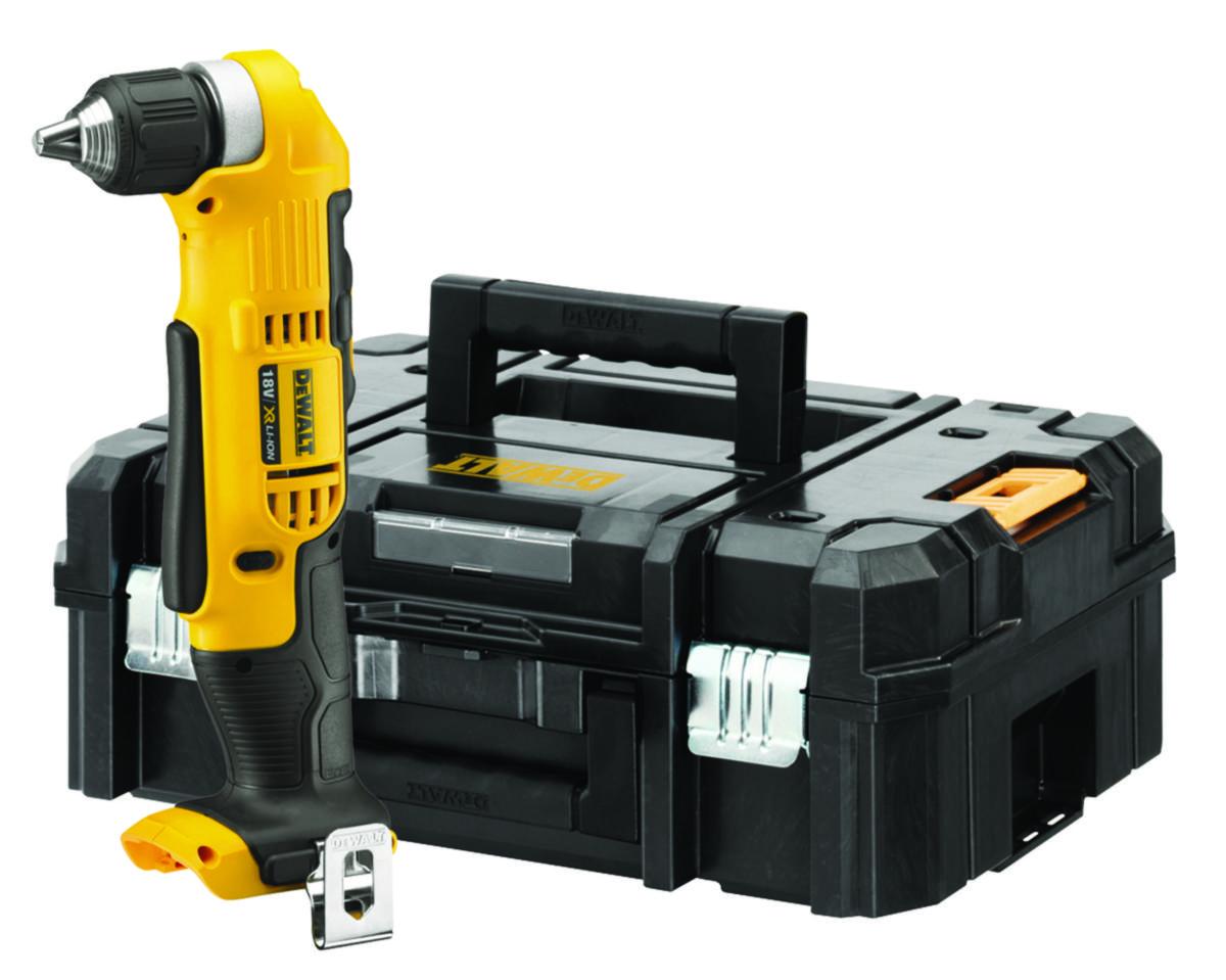 Angle Drill Dewalt DCD740NT SOLO - ANGLE DRILL DEWALT DCD740 NT XJ 10MM SOLO TSTAK