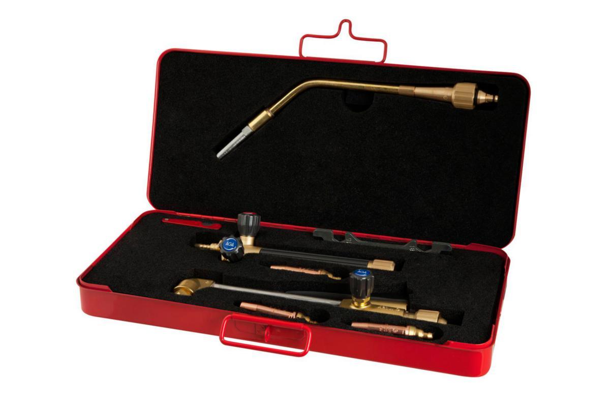 Svets/skärsats AGA X21 Propan - SVETS/SKÄRSATS AGA X21 PROPAN 90°HV RUNT 8-DEL 336008