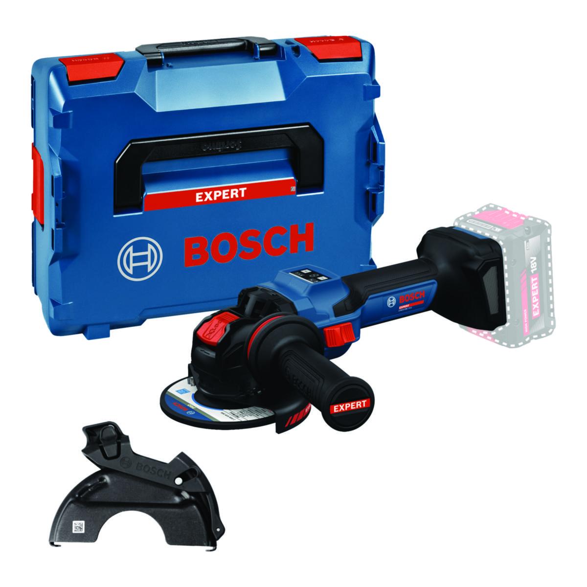 Vinkelslipmaskin Bosch EXPERT EXWX18V-15S SOLO - VINKELSLIP BOSCH EXWX18V15S L-BOXX 11000 V/M X-LOCK 2,2 KG