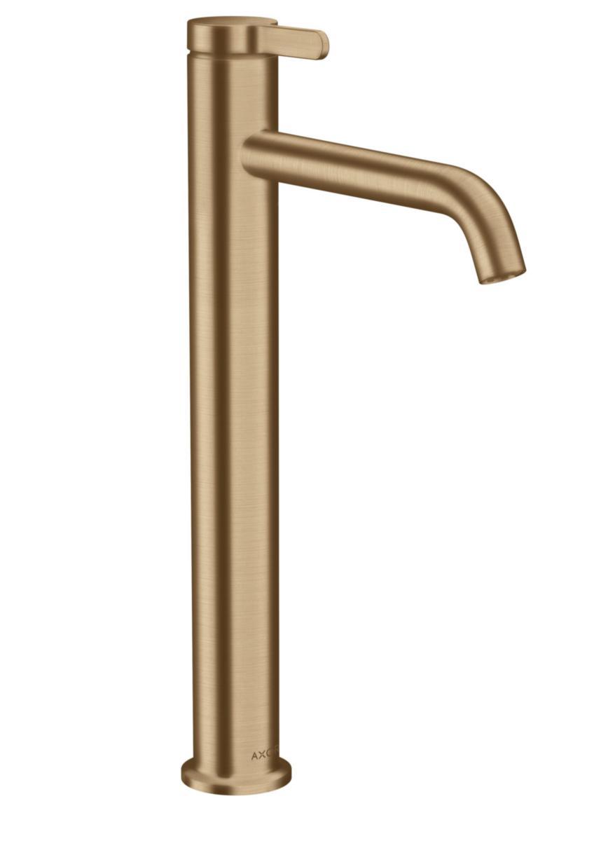 Tvättställsblandare AXOR One 1-grepp hög, Hansgrohe - HANSGROHE TVÄTTSTÄLLSBL. AXOR ONE 1-GR BORST.BRONS