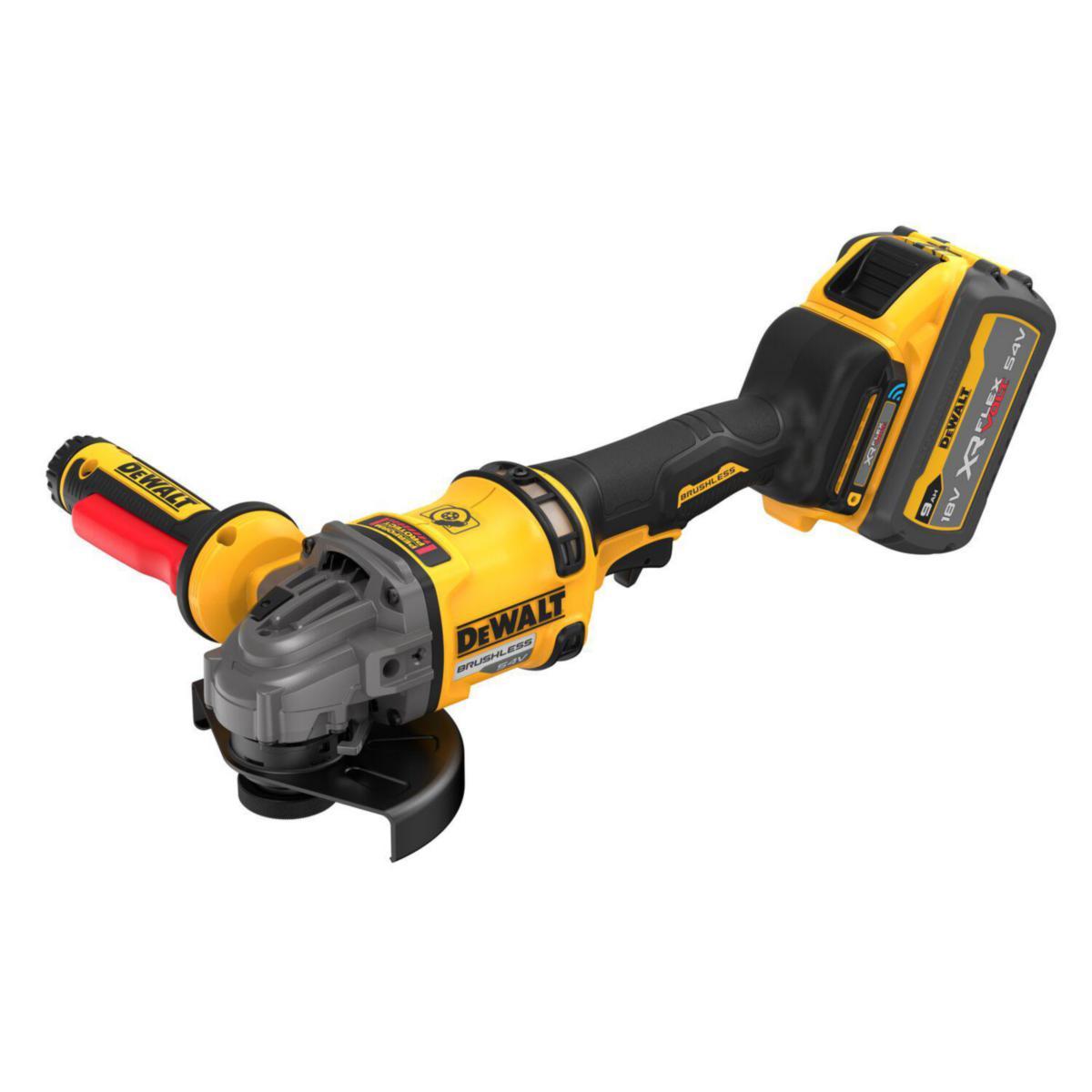 Vinkelslipmaskin DEWALT DCG418SHDX2 - VINKELSLIP DEWALT DCG418SHDX2-QW 54V 125MM 2X9AH