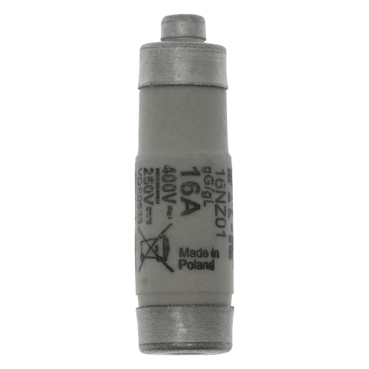 Säkring Neozed - SÄKRING-D01 16A T GL/GG 400VAC D01 16A T GL/GG 400VAC
