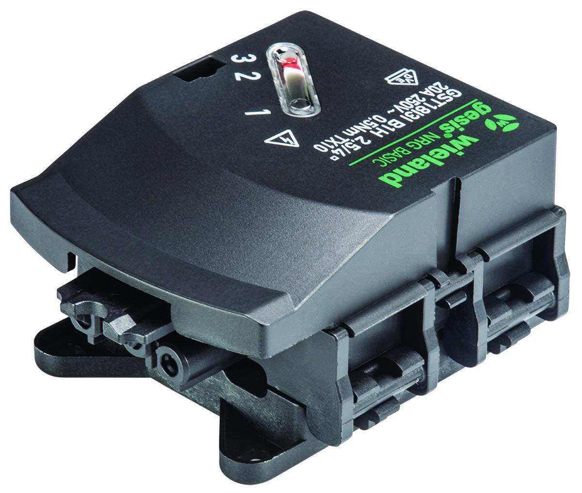 Avtappningsadapter med fasväljare för flatkabel GST18i3 - ADAPT. 5X2,5/5X4MM² SV GST18I3I B1H F7V SW