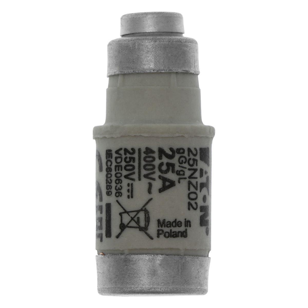 Säkring Neozed - SÄKRING-D02 25A T GL/GG 400VAC D02 25A T GL/GG 400VAC