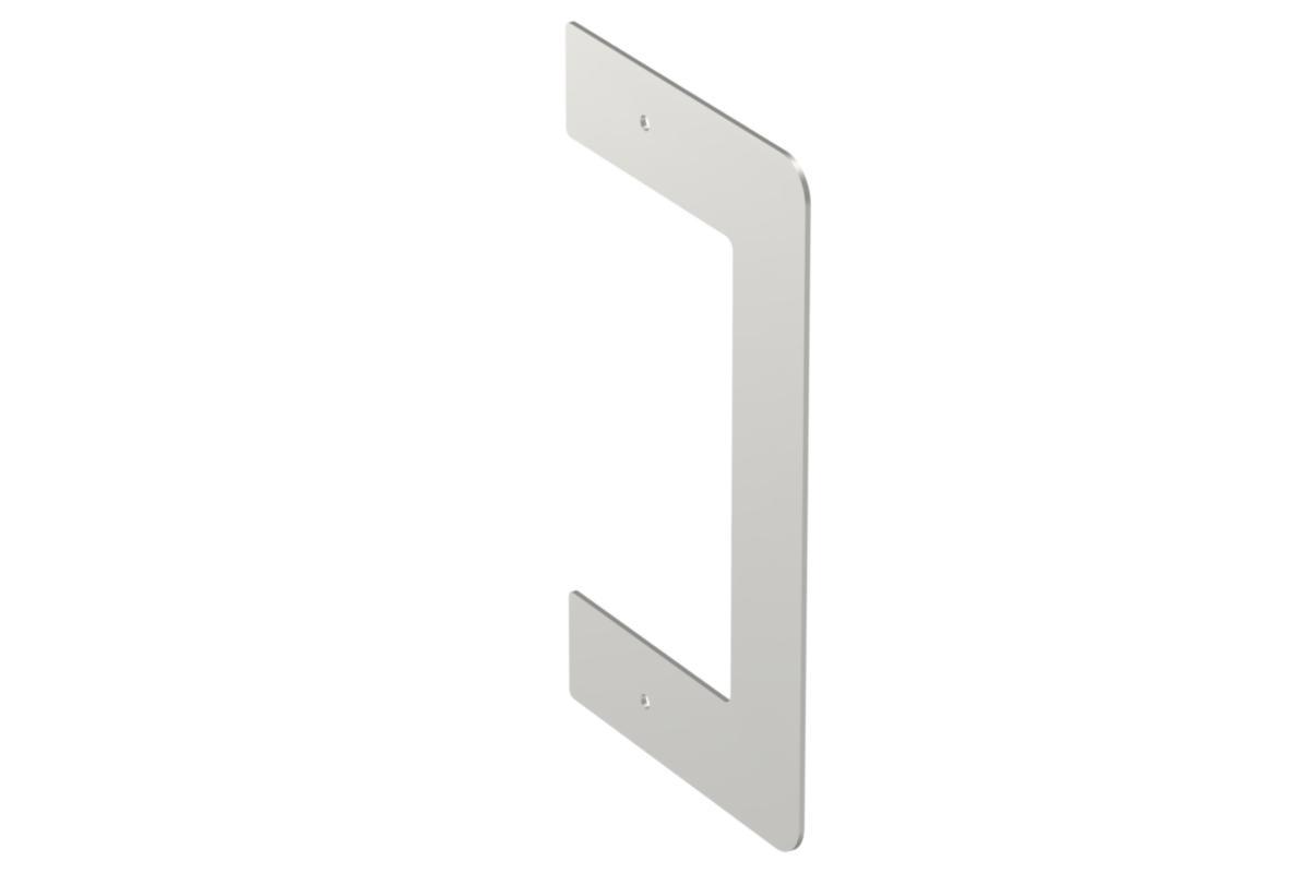 Väggram WGX-A 120/72 metall - VÄGGRAM 120/72 SILVER STA520115