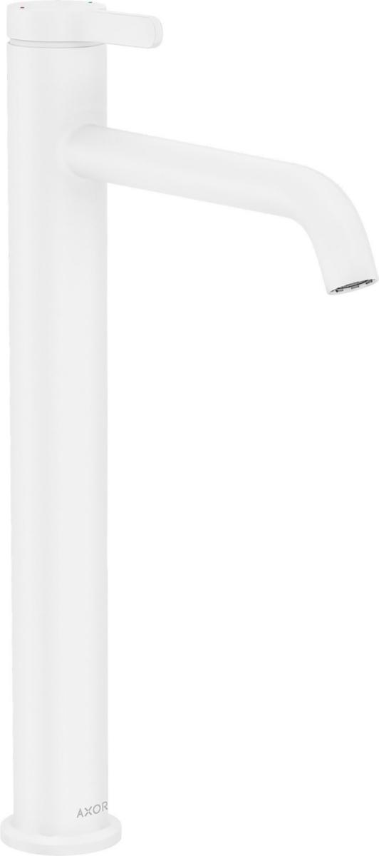 Tvättställsblandare AXOR One 1-grepp hög, Hansgrohe - HANSGROHE TVÄTTSTÄLLSBL. AXOR ONE 1-GR MATT VIT