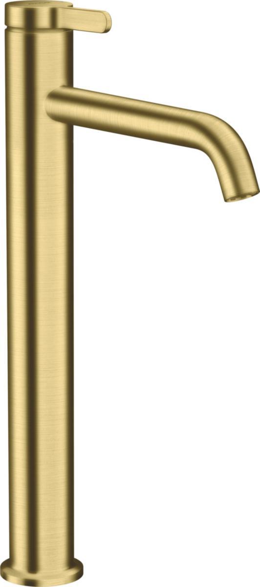 Tvättställsblandare AXOR One 1-grepp hög, Hansgrohe - HANSGROHE TVÄTTSTÄLLSBL. AXOR ONE 1-GR MÄSSING (BO.MÄSSING)