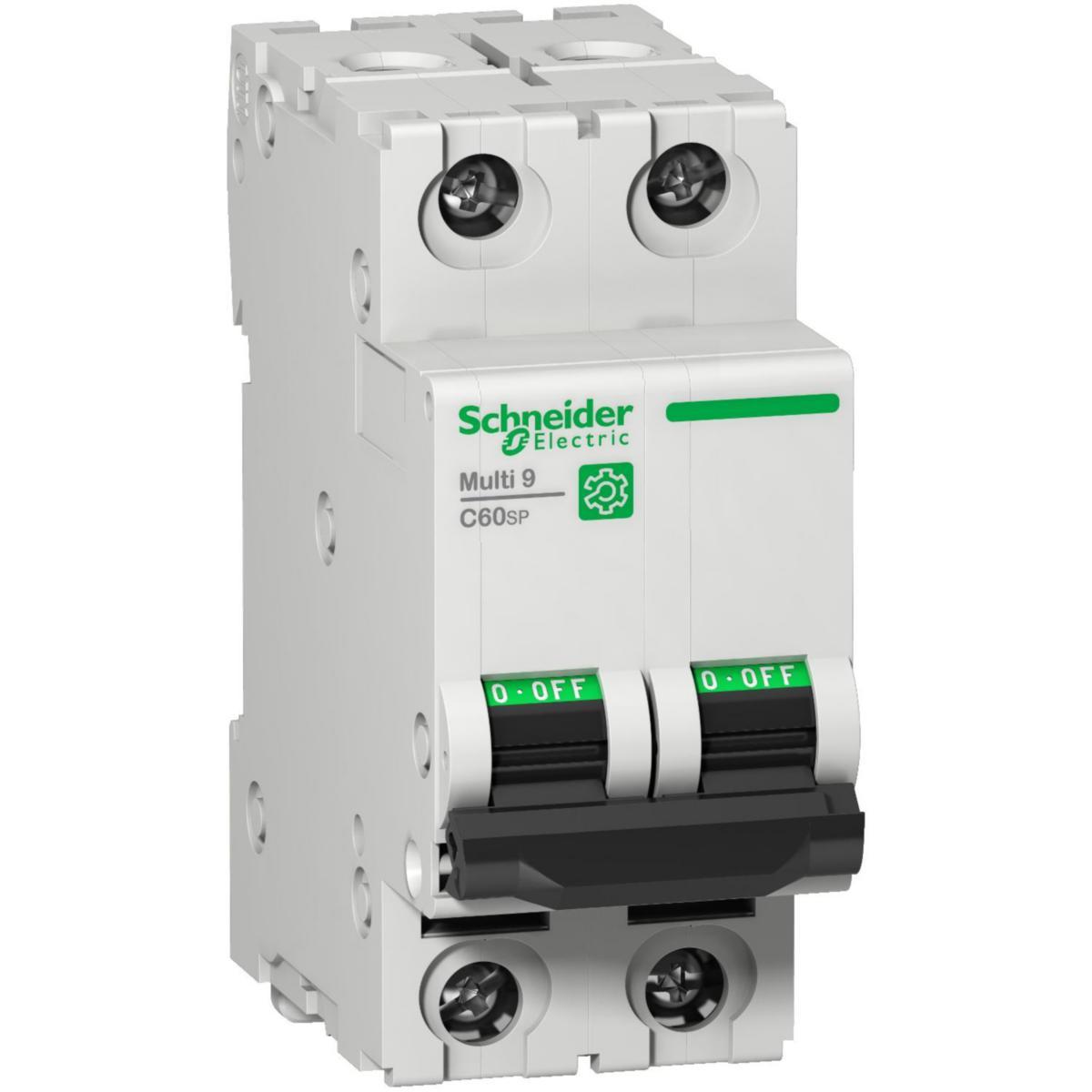 Minibrytare C60SP UL1077 2-pol D - MINIBR M9 C60SP 2P D8A UL1077 M9F23208