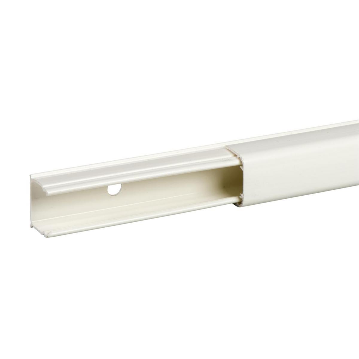 Mini trunking Optiline 1820, Schneider-Electric - MINI 18X20 1-COMP HF POLAR WH ISM14330P