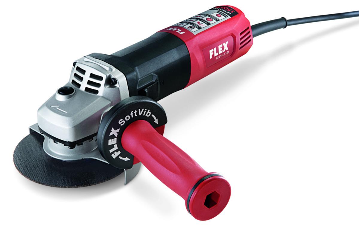 Vinkelslipmaskin Flex LE15-11 125 - VINKELSLIP FLEX LE15-11 125MM 1500W 2800-11500/MIN ANT-KICKB