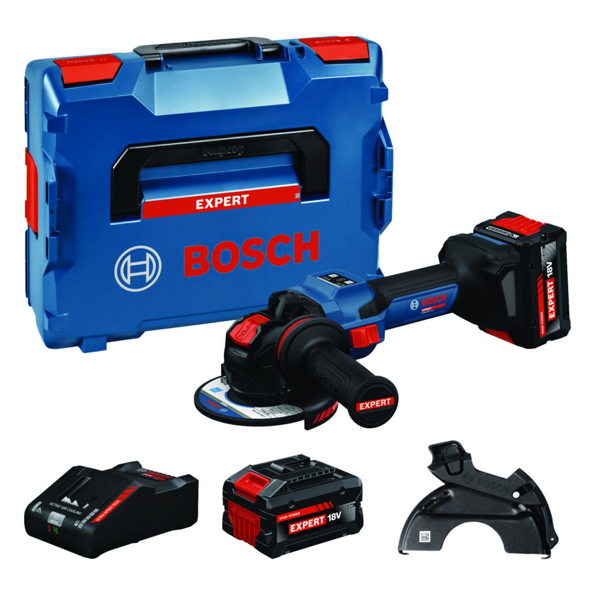 Vinkelslipmaskin Bosch EXPERT EXWX18V-15S - VINKELSLIP BOSCH 18V EXWX15S 1500W 2XEXBA80 LB