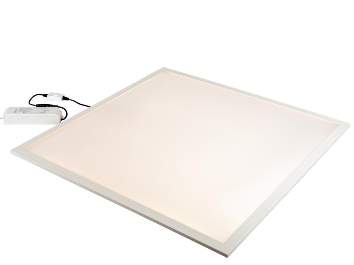 Infälld Interiörarmatur Sky - INTARM 30W 3/4K 3650/3700LM 5P DIM 2M SL.ST PANEL SKY MP