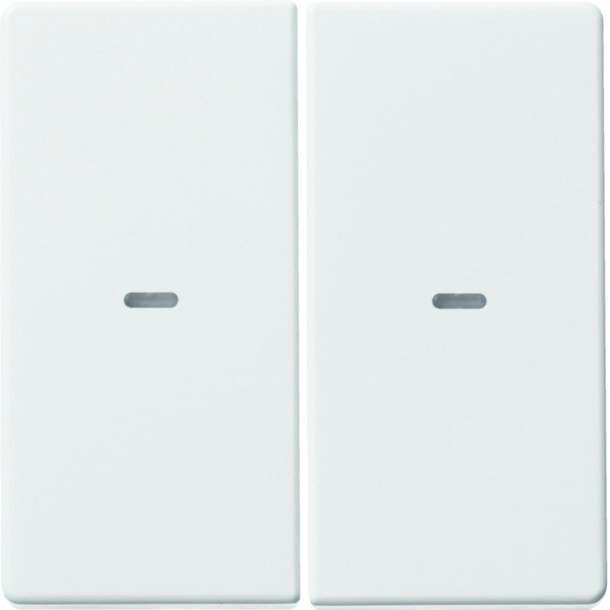 Vippa dubbel till KNX tryckknapp Q.X - VIPPA DUB T TK-KNX Q.X VIT 80960329