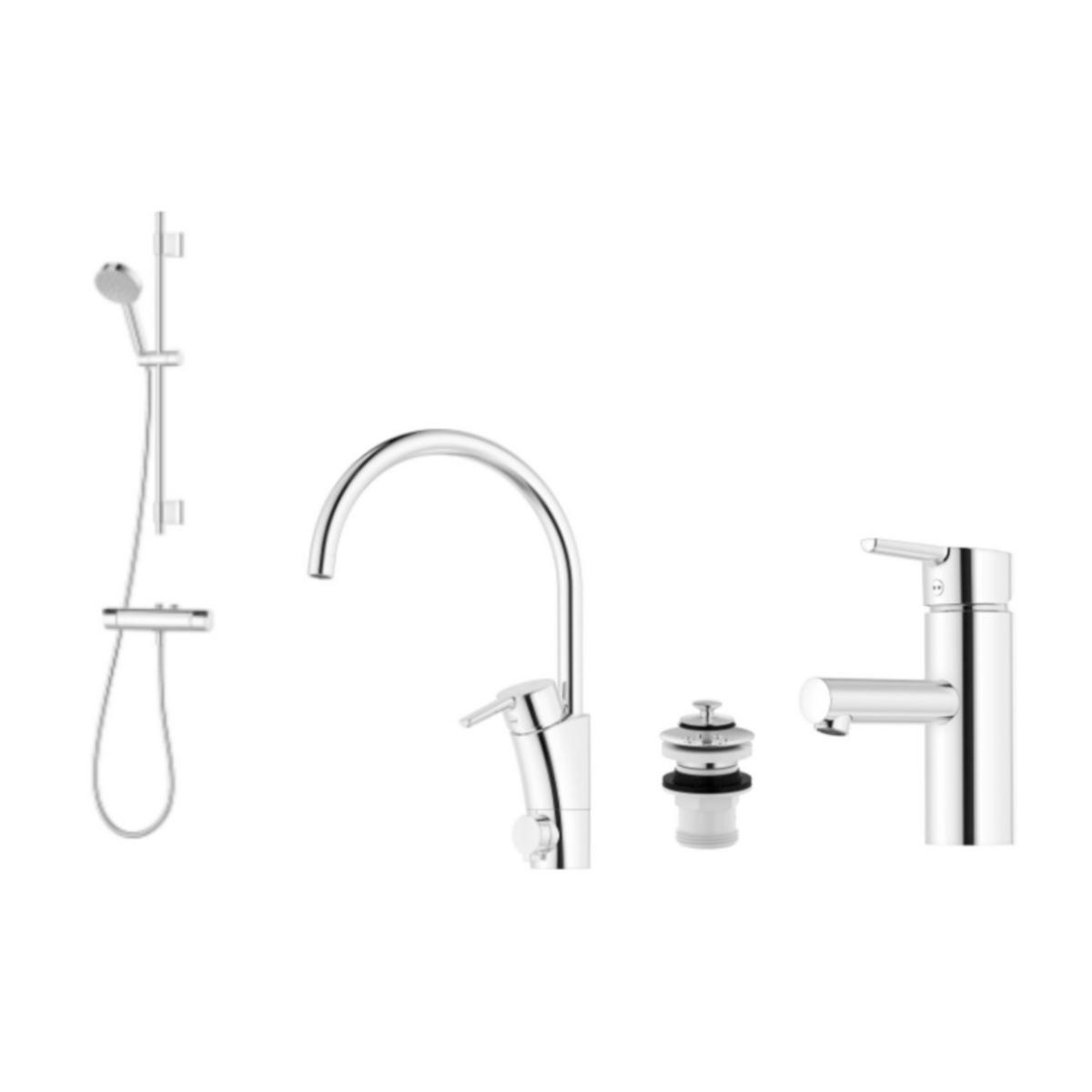 Mixer set MA MMIX II 40 c/c up, BL. pkt - MA MMIX II ROT/MIXER PACK 40 C/C VASKA UP