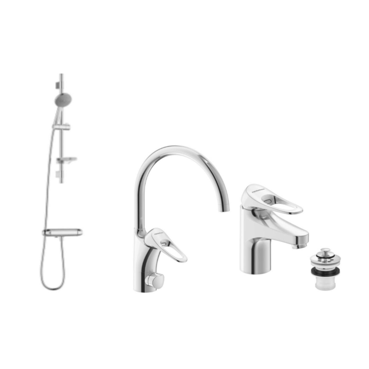 Mixer set FMM 9000XE 40 c/c down BL pkt - FMM 9000E ROT/MIXER PACK 40 C/C DOWN
