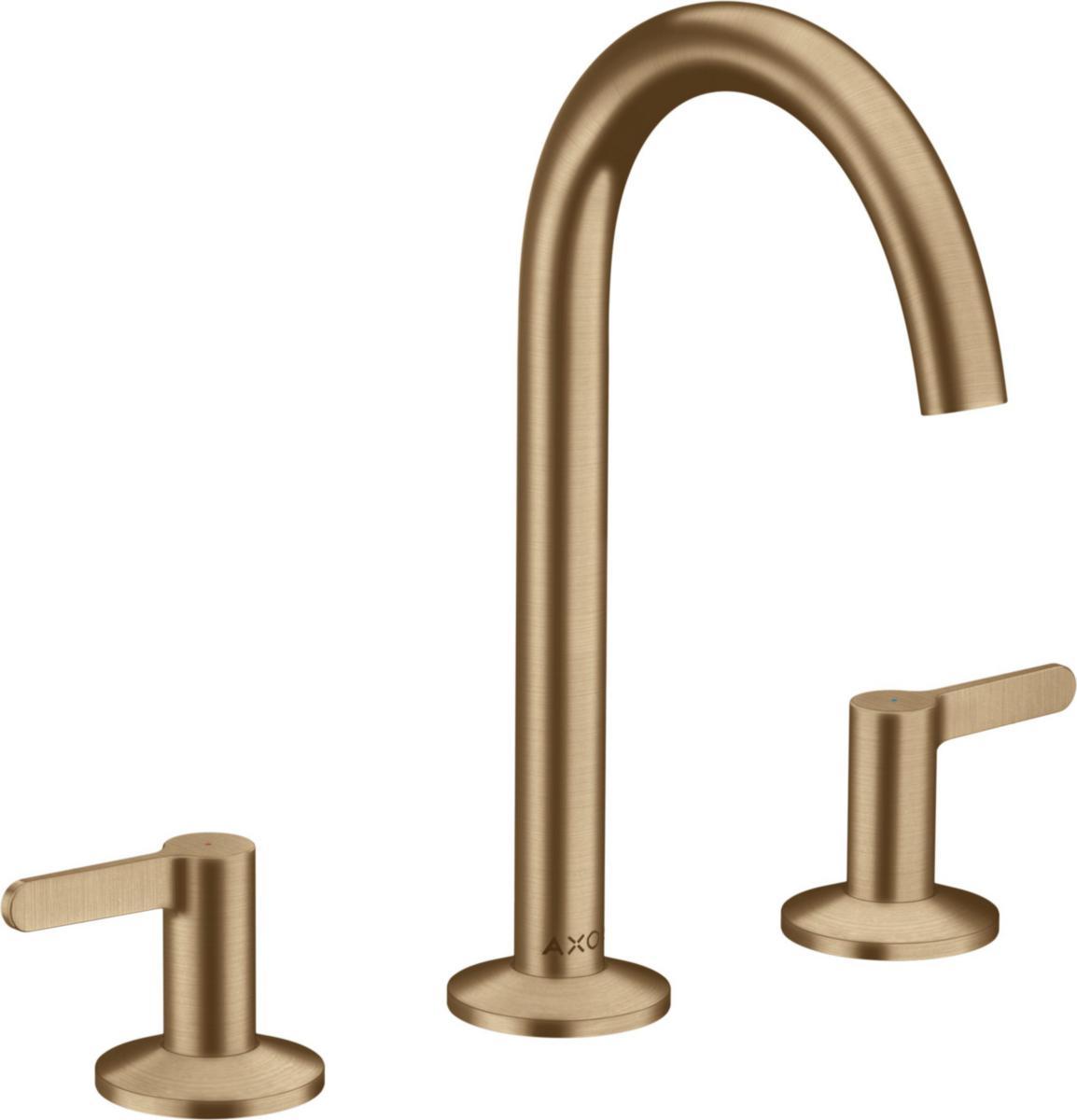 Tvättställsblandare AXOR One 3-håls, Hansgrohe - HANSGROHE TVÄTTSTÄLLSBL. AXOR ONE 3-HÅLS MATT VIT