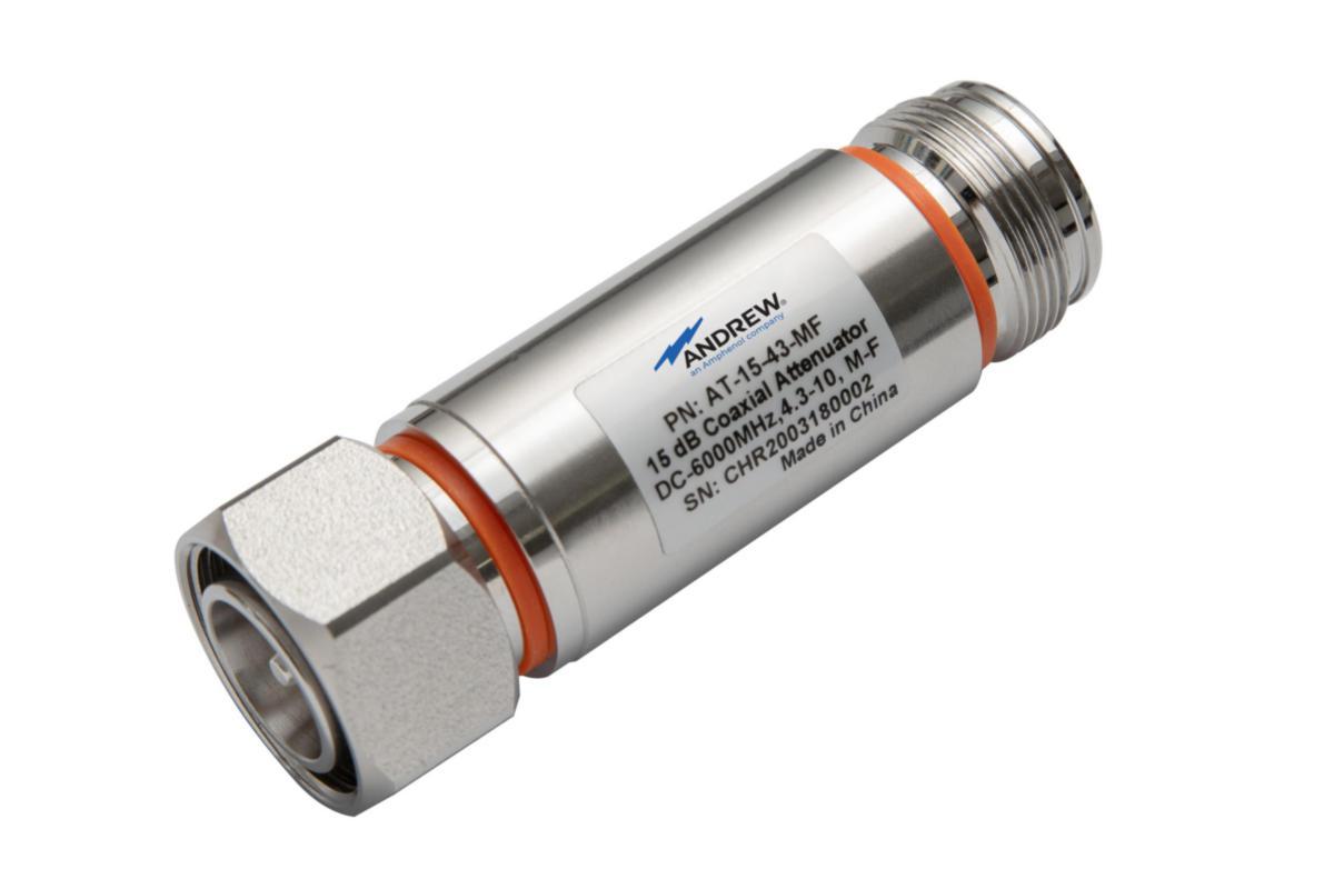 Dämpare Low PIM DC 43 4.3-10 - DÄMPARE 15DB LOW COAX DC-6GHZ 43 MF