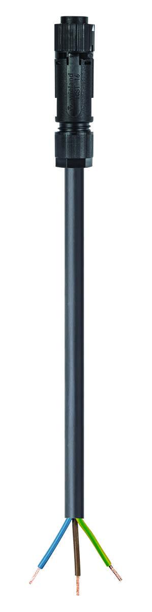 Snabbkopplingskablage Wieland - KAB HONA/FRI RST16I3 5M SV RST16I3KSB- 15 50SW