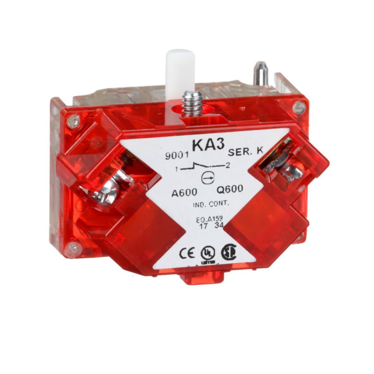 Kontaktblock 9001 - KONTAKTBLOCK 1NC 9001KA3
