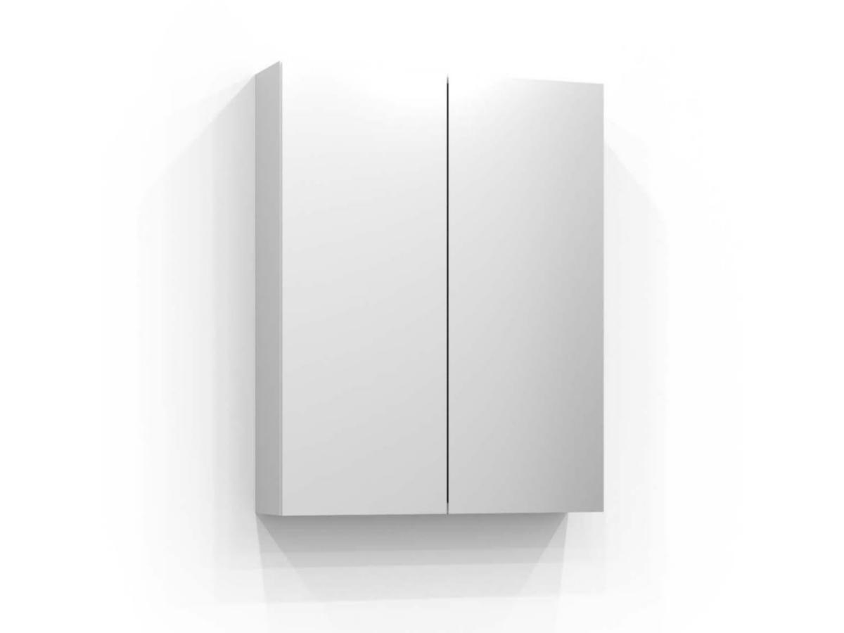 Spegelskåp Dalby 2, Svedbergs - SVEDBERGS SPEGELSKÅP DALBY 60, 2 SPEGLAR VIT, 26261