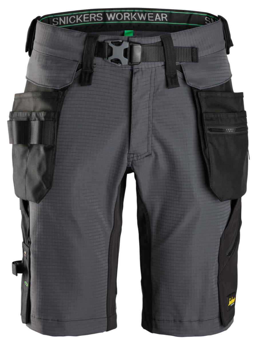 Shorts Snickers 6172 - SHORTS SNICKERS 6172 GRÅ STRETCH FW HF STL 66