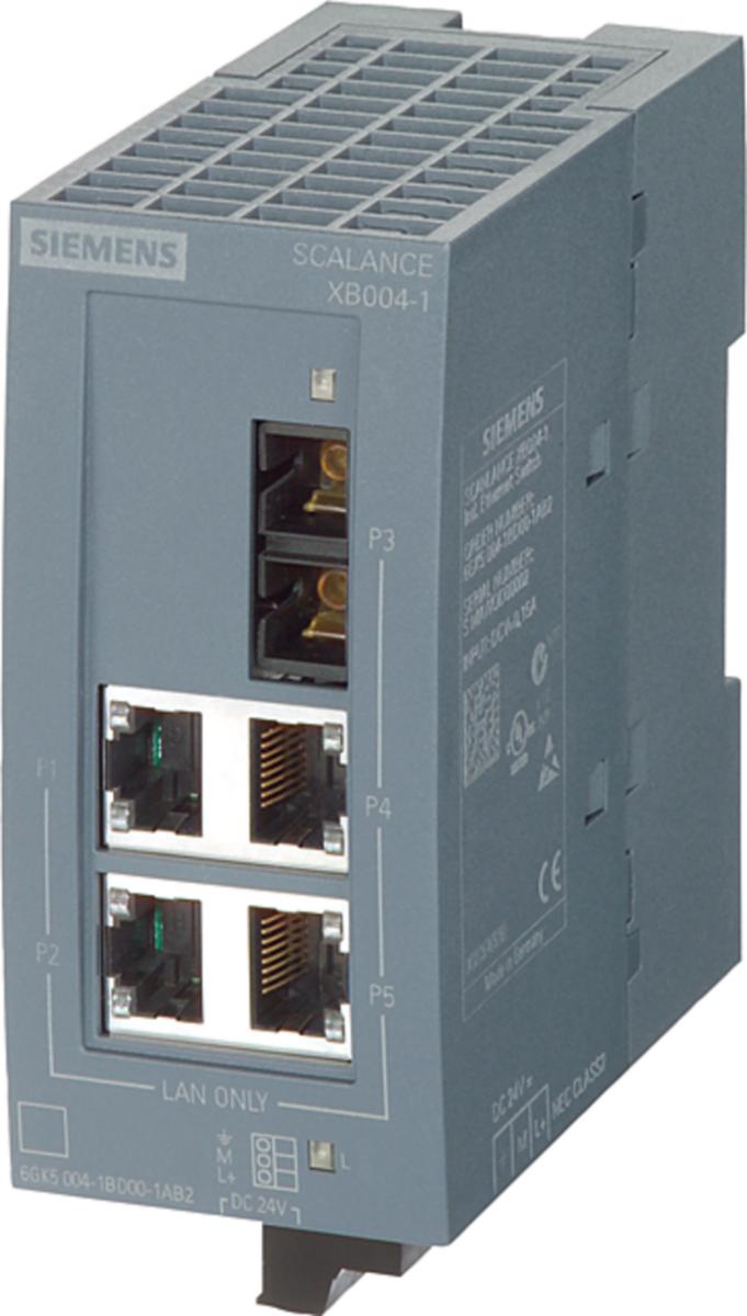 Nätverksswitch Scalance XB-000 - SWITCH SCALANCE XB004-1 6GK5004-1BD00-1AB2