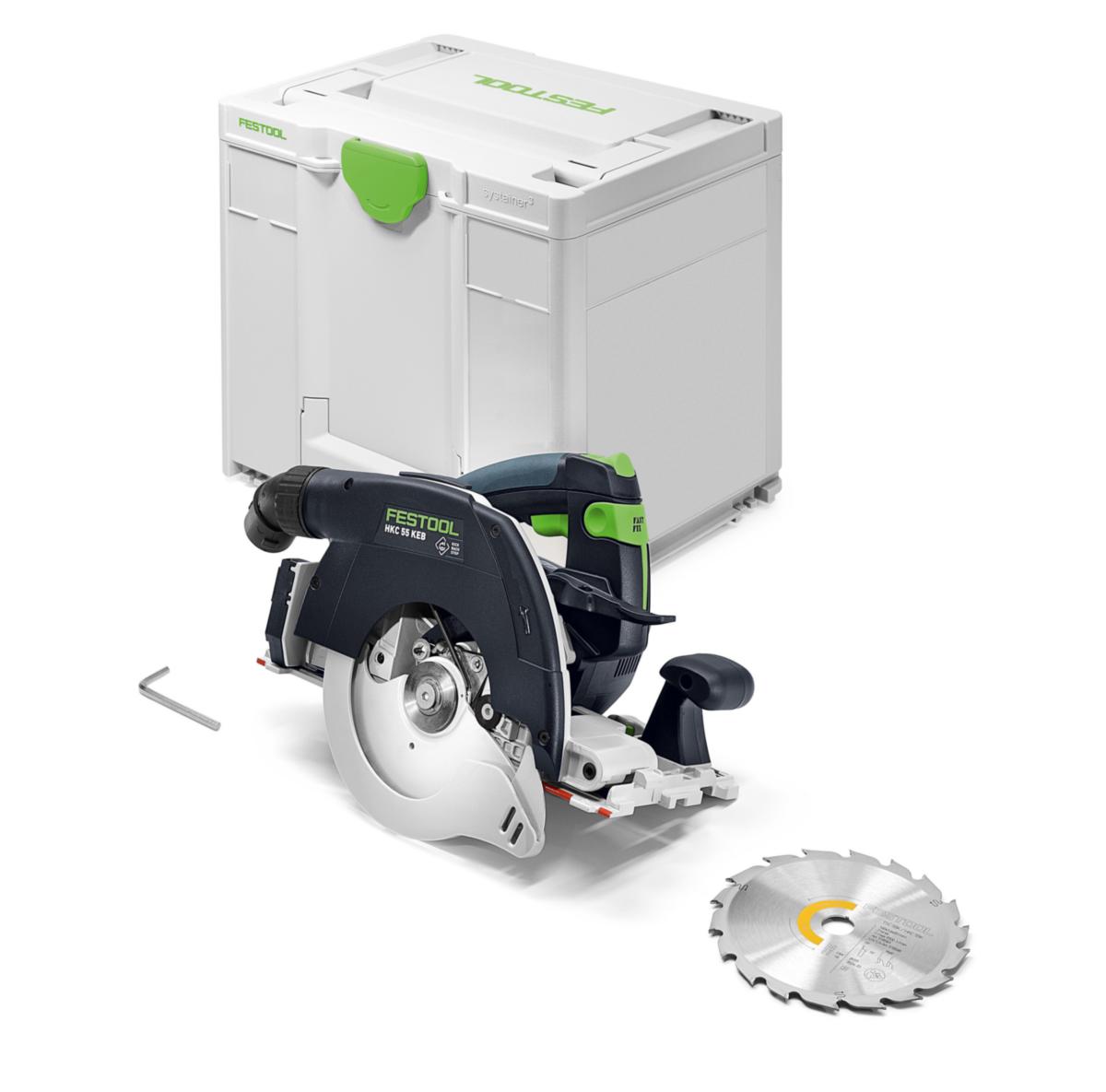 Cirkelsåg Festool HKC 55 KEB-Basic SOLO - CIRKELSÅG FESTOOL HKC 55 KEB 18 V SOLO