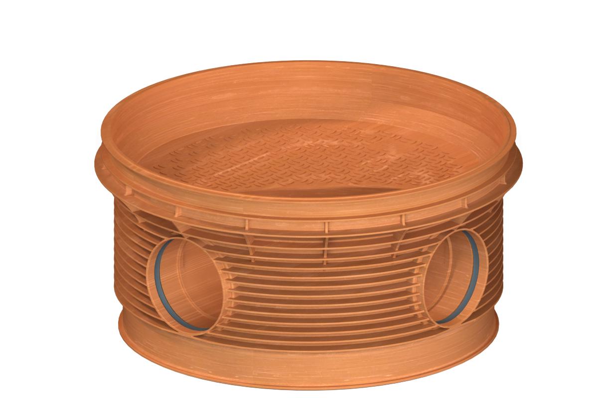 Decent well, Pipelife PRO1000, 90° angled - 1000/250 DECENT WELL PRO1000 ANGLED 90°