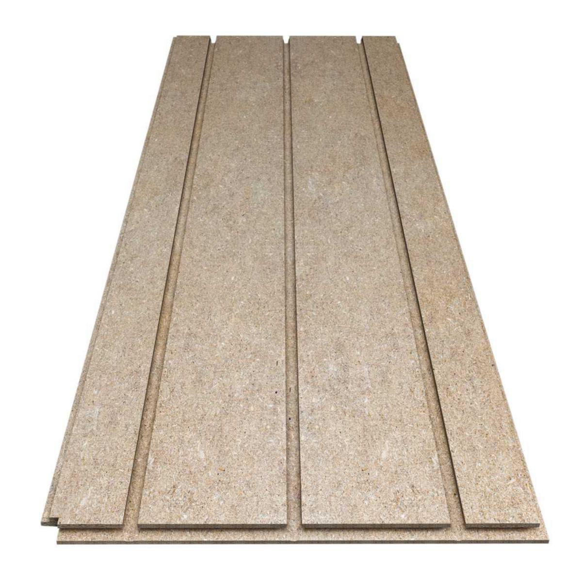 Spårskiva Heat Floor 22, på golvbjälkar, LK - SPÅRSKIVA TRÄ 22 1800X600X22