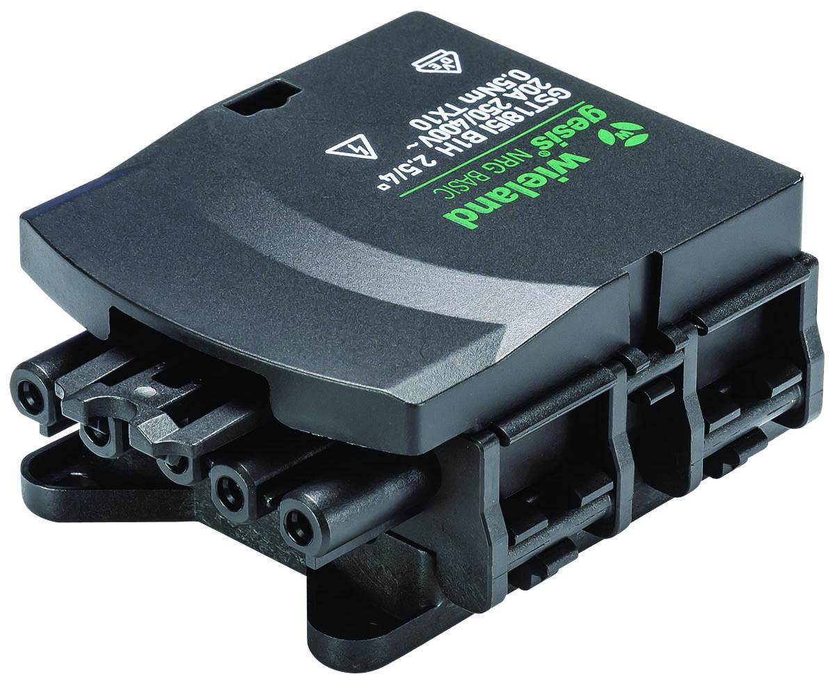 Avtappningsadapter till flatkabel GST18I5I B1H F7V - AVTAPPNINGSADAP 5X2,5/5X4MM² GST18I5I B1H F7V SW