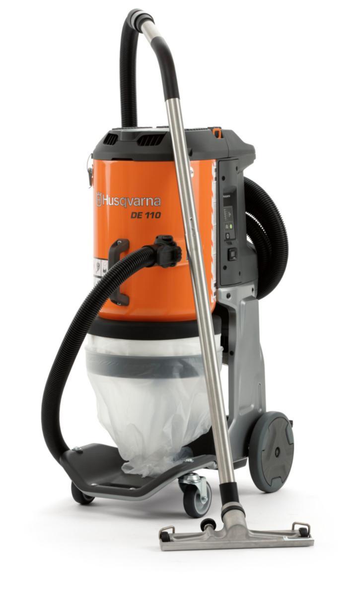 Stoftavskiljare Husqvarna DE 110 H - STOFTAVSKILJARE HUSQVARNA DE110H 230V H-KLASS