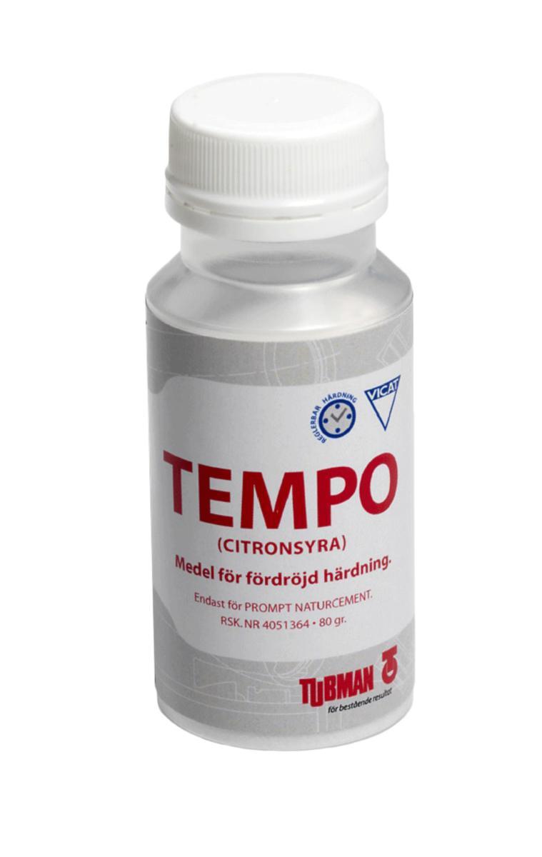 Härdningsförlängare Prompt Tempo - TEMPO HÄRDNINGSFÖRLÄNGARE TILL PROMPT SNABBCEMENT