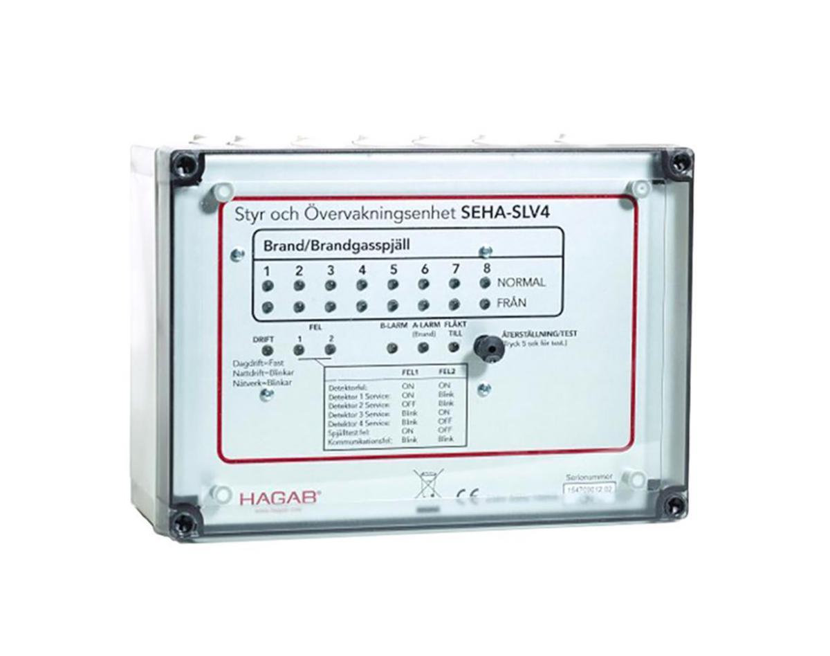 Control and monitoring device SEHA-SLV4, Hagab - CONTROL UNIT SEHA-SLV4 HAGAB